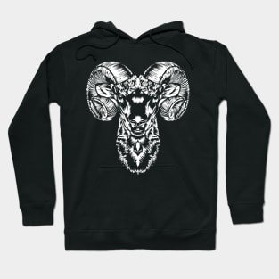 Goat Face Hoodie